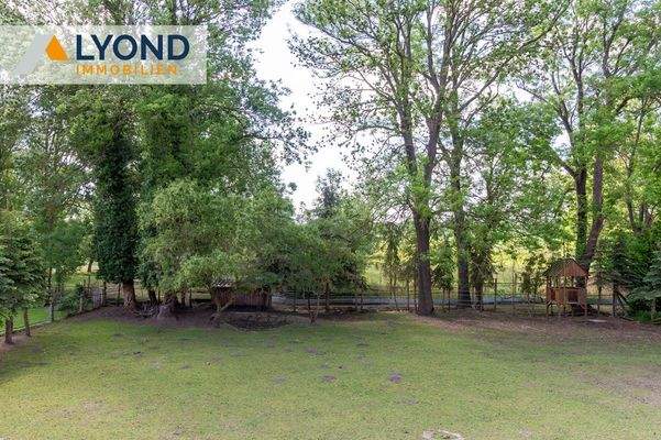 Grünfläche mit Baumbestand