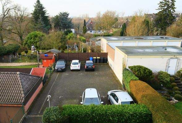 Aussicht Balkon/ Stellplatz