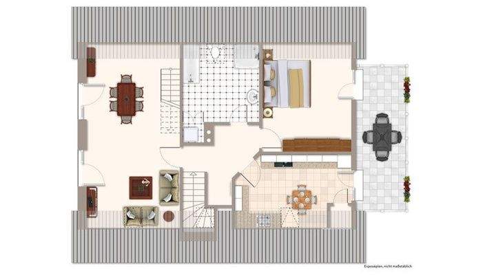 Grundriss Dachgeschoss