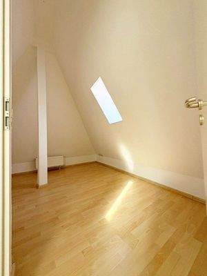 Das ausgebaute Dachgeschoss