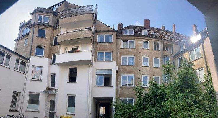 Vorderhaus, Hinteransicht