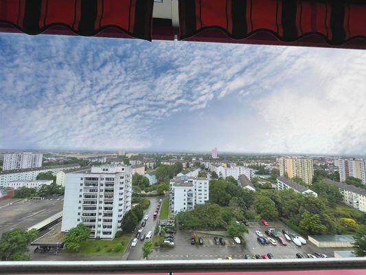 Ausblick vom Balkon