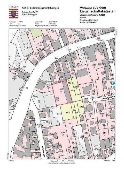 Bad Vilbel Grundstücke, Bad Vilbel Grundstück kaufen