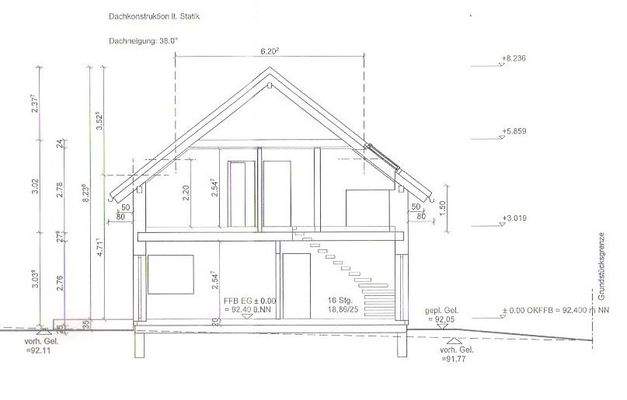 Grundr., Schnittzeichnung