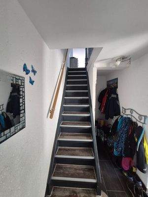 Treppe zum OG