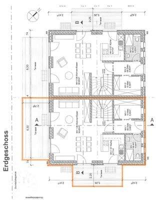 Grundriss EG - Haus 1