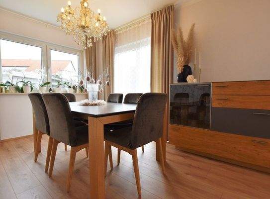 Essbereich im Erdgeschoss