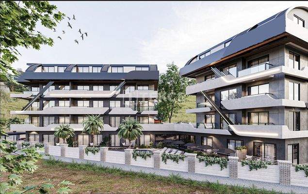 Chic Apartments Close to Social Facilities in Alanya, Cikcilli