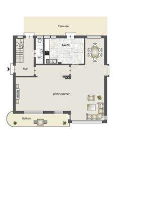 Grundriss Erdgeschoss