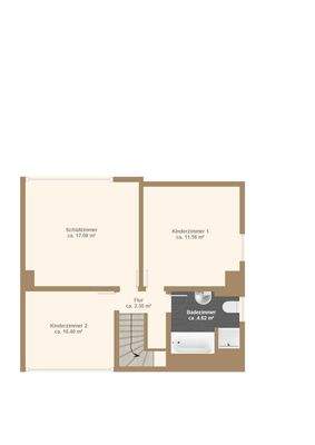 Grundriss Dachgeschoss