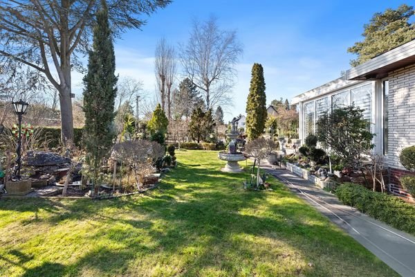 Wunderschön angelegter Garten