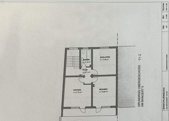 Heigenbrücken Grundriss Obergeschoss 