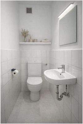 Visualisierung Gäste-WC