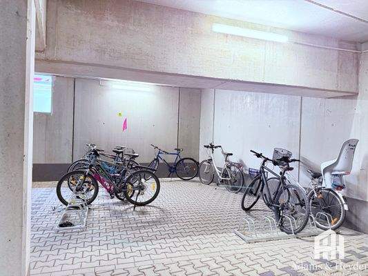 sicher Fahrradstellplatz