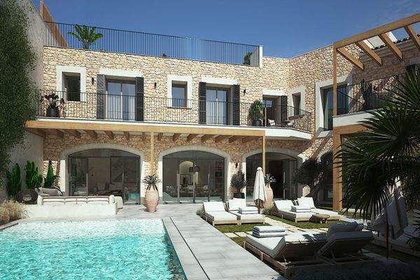 Einzigartiges Stadthauskonzept mitten im Herzen von Ses Salines