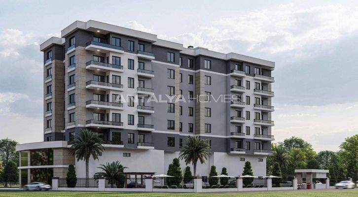 Apartments in a Complex with Pool and Parking in Antalya