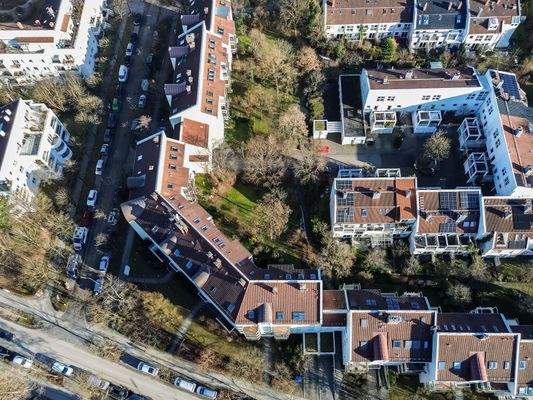 Draufsicht Wohnanlage