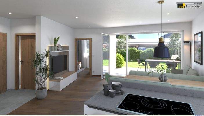 Visualisierung Wohnbereich 