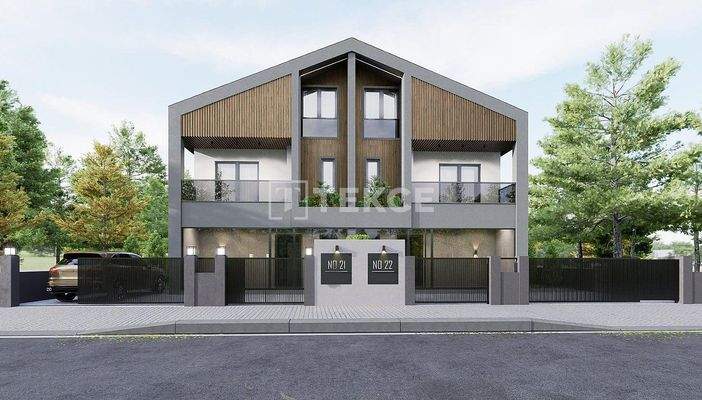 Semi Detached Villas in a Prestigious Location in Çankaya