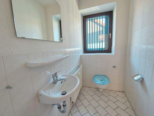 WC im Erdgeschoss