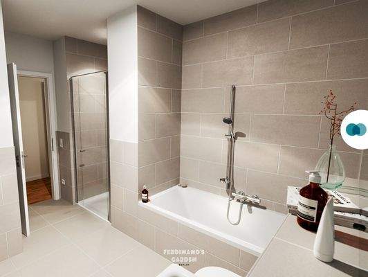 Ansicht II: Badezimmer