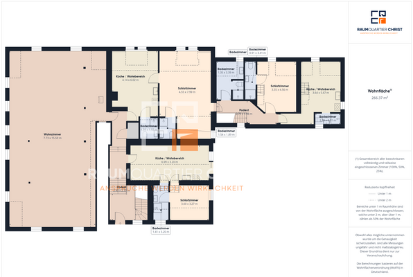 Grundriss Haus 1 Obergeschoss