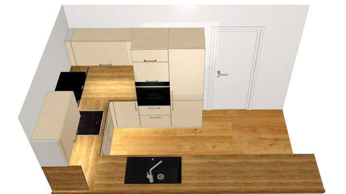 hochwertige Einbauküche