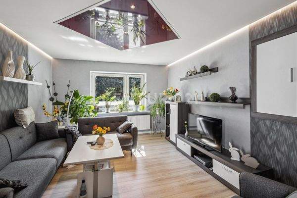 Wohnzimmer mit Spannecken