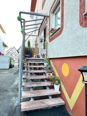 Hauseingang Hochparterre 