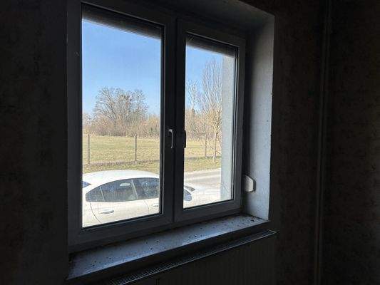 Aussicht auf Strasse