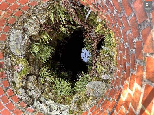 Brunnen vor der Haustür