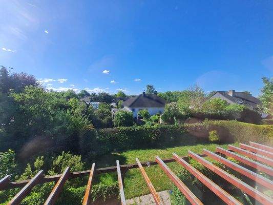 Ausblick aus dem Dachgeschoss