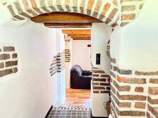 Flur zum Wohnbereich