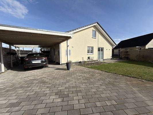 Carport am Haus