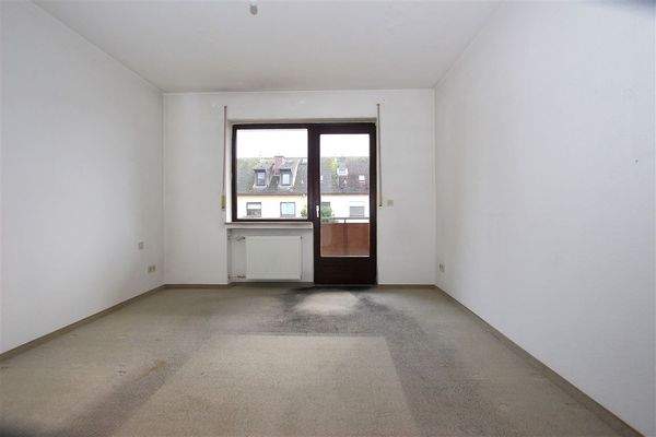 Schlafzimmer mit Balkon