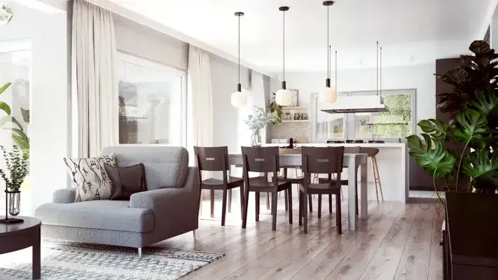 DAN-WOOD HAUS Point-144S Esszimmer