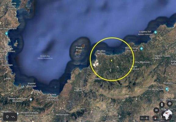 Kreta, Mochlos: Grundstücke mit Meerblick zu verkaufen