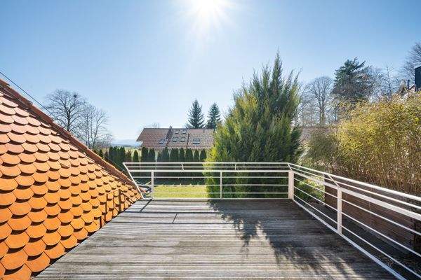 Dachterrasse mit Aussicht