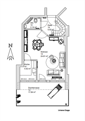 Grundriss Erdgeschoss