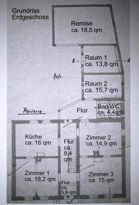 Grundriss Erdgeschoss