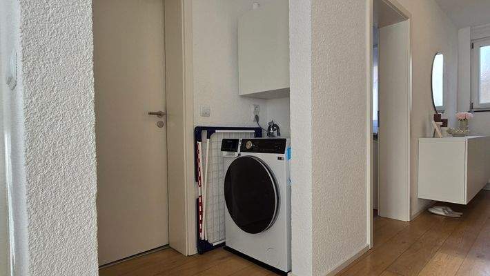 Platz für Waschmaschine