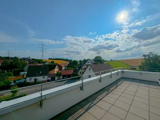 Ausblick Dachterrasse