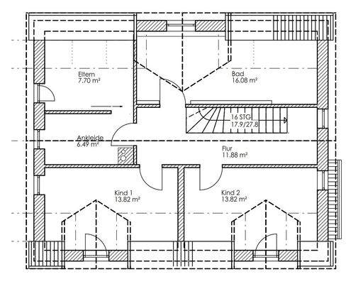 Grundriss Dachgeschoss