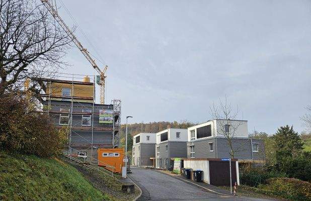 Ansicht neues Wohngebiet von Osten