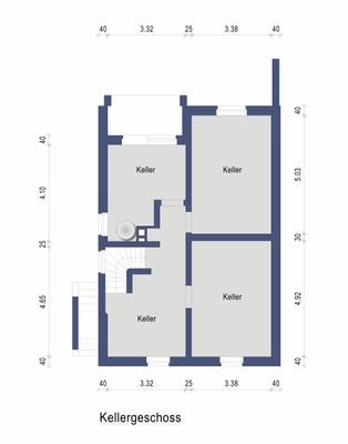 Grundriss Kellergeschoss