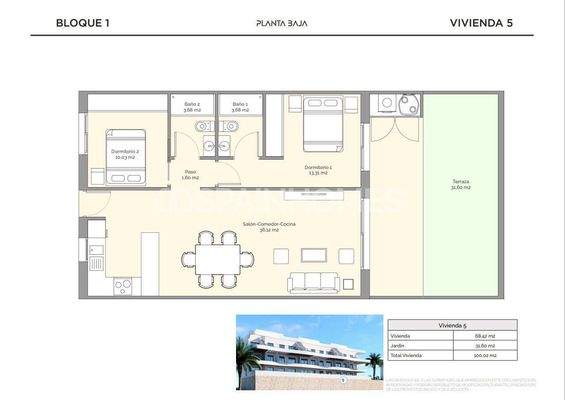 Elegant Apartments Near the Golf Courses in Finestrat