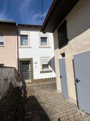 Ansicht Hof zum Haus