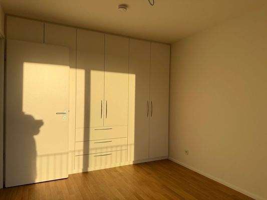 Anicht Schlafzimmer mit Einbauschrank