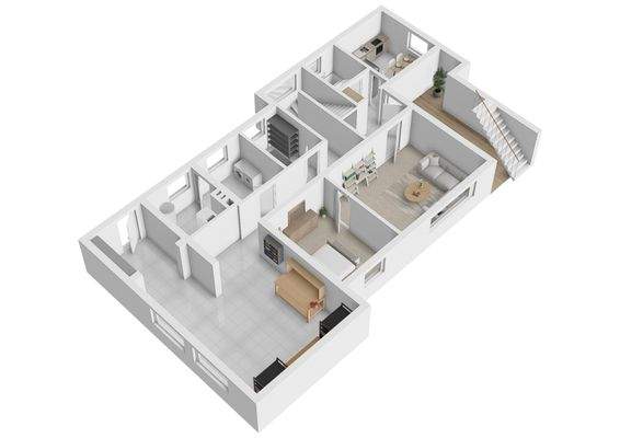 Grundriss Hochpaterre 