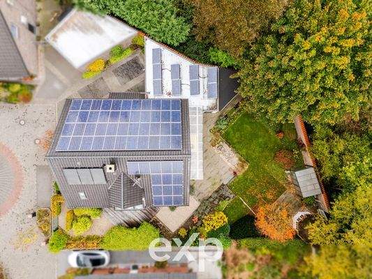 Dach Drohnenaufnahme